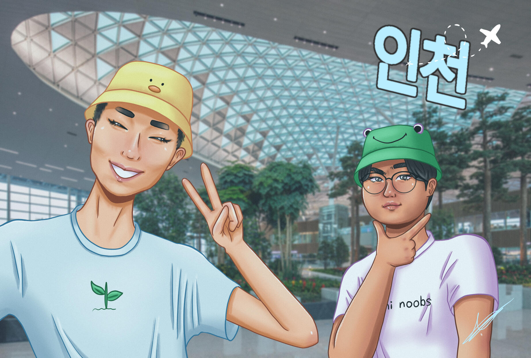 Hans Samd and Malrang by Sienappelsien